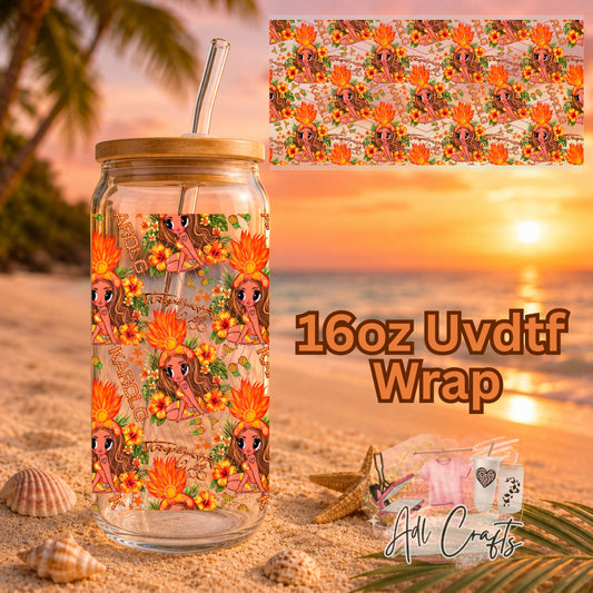 Karol Tropicoqueta Flowers UVDTF WRAPS