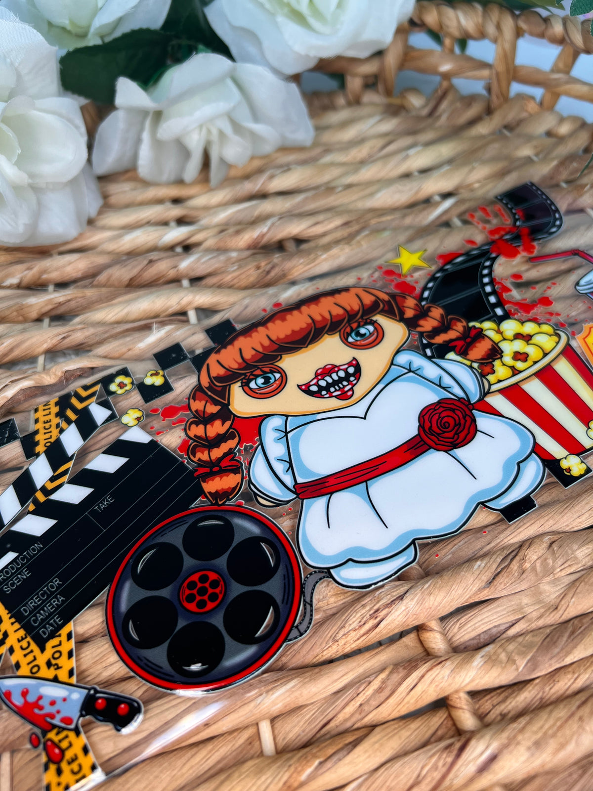 Ugly doll Anabell Halloween Cup wrap