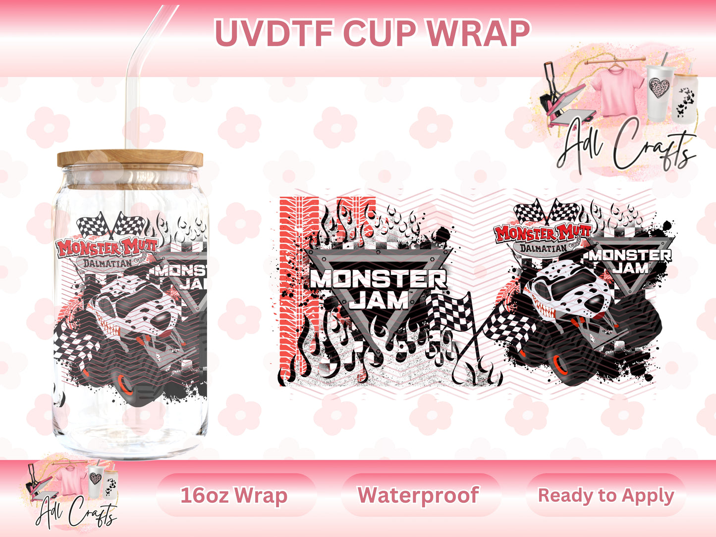 Truck White UVDTF WRAPS