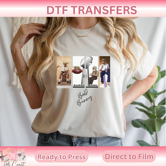 DTF Transfers Bad Bunny