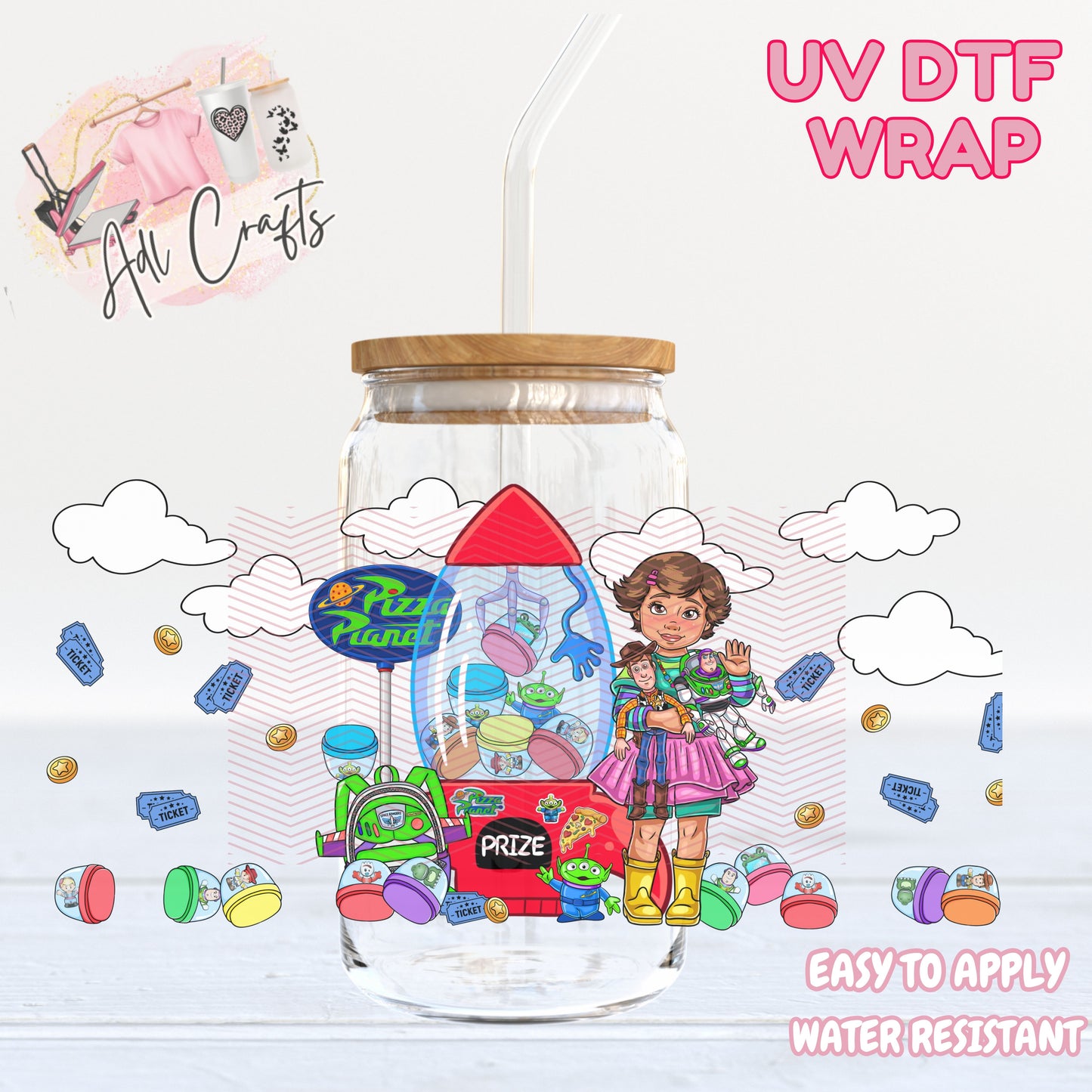 TS5 bonnie playing UVDTF WRAPS Ready to apply