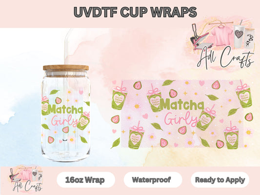 Matcha Girly UVDTF WRAPS