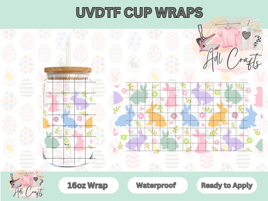 Bunnies Easter UVDTF Cup Wrap