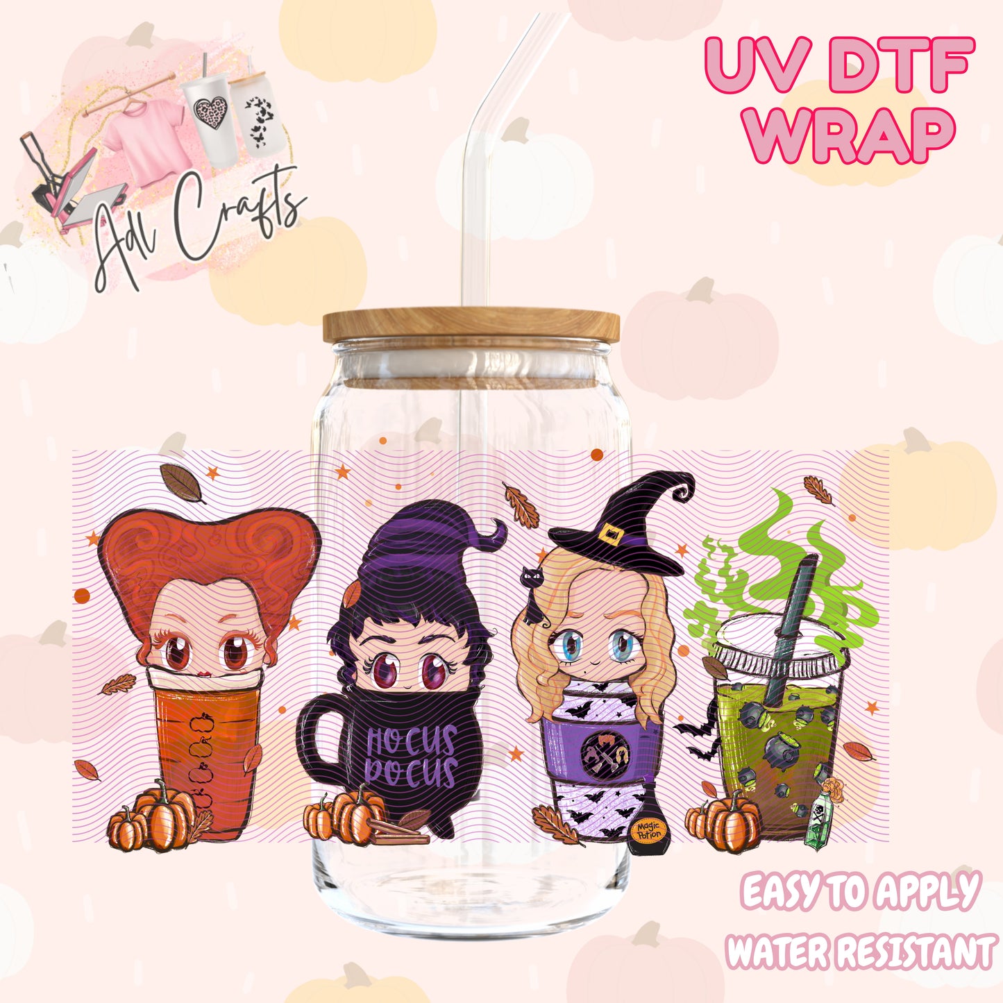 The evil drinks Halloween Cup wrap