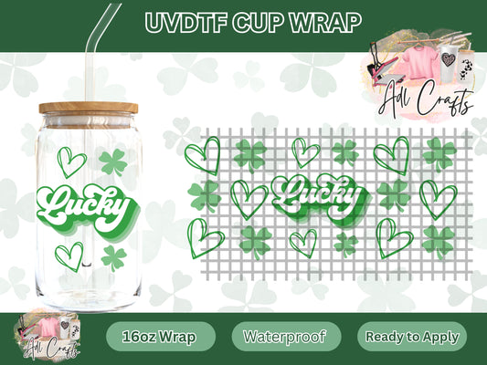 Lucky Heart St. Patrick’s UVDTF WRAPS