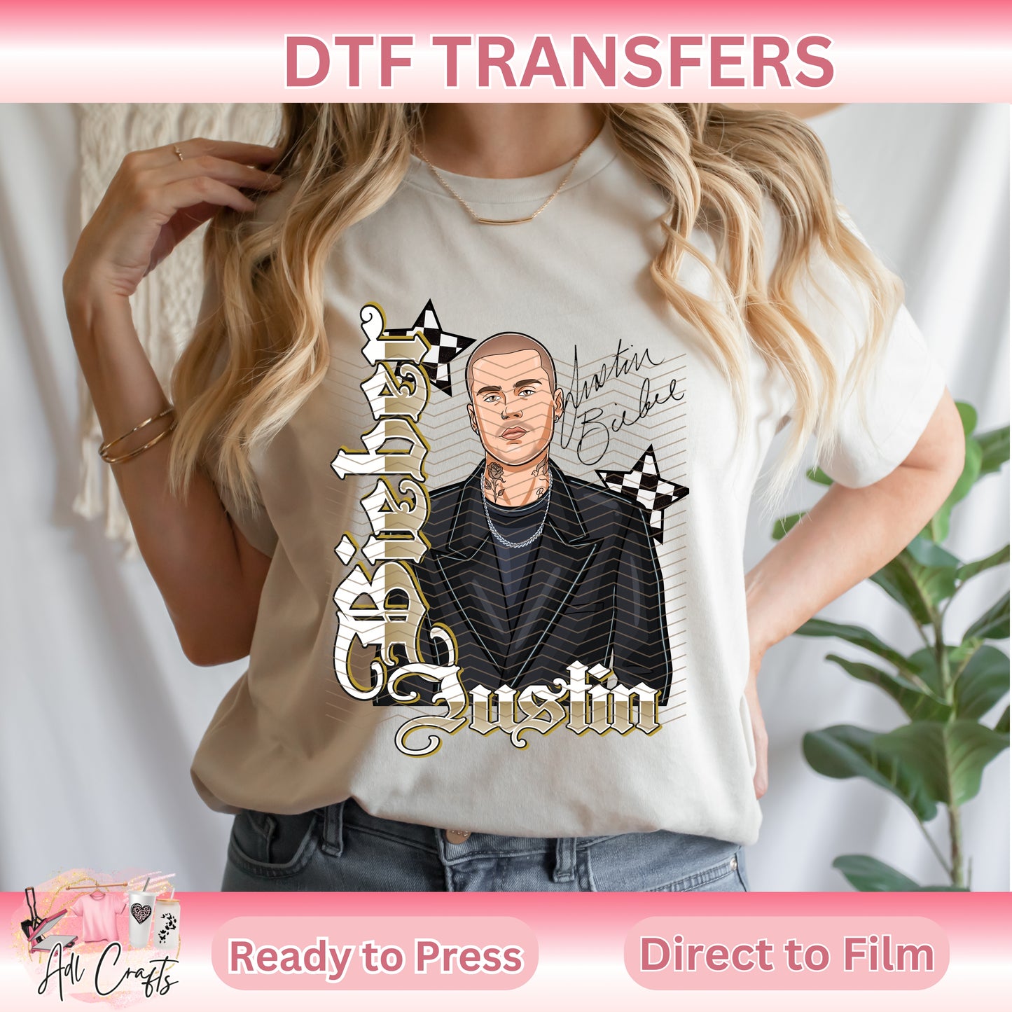 Justin Singer DTF Transfer