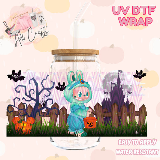 Cinderella little monsters  Halloween Cup wrap