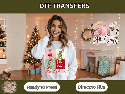 Whoville Christmas DTF Transfer