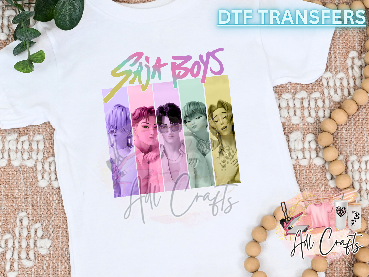 K-:pop Saja Boyz DTF Transfer