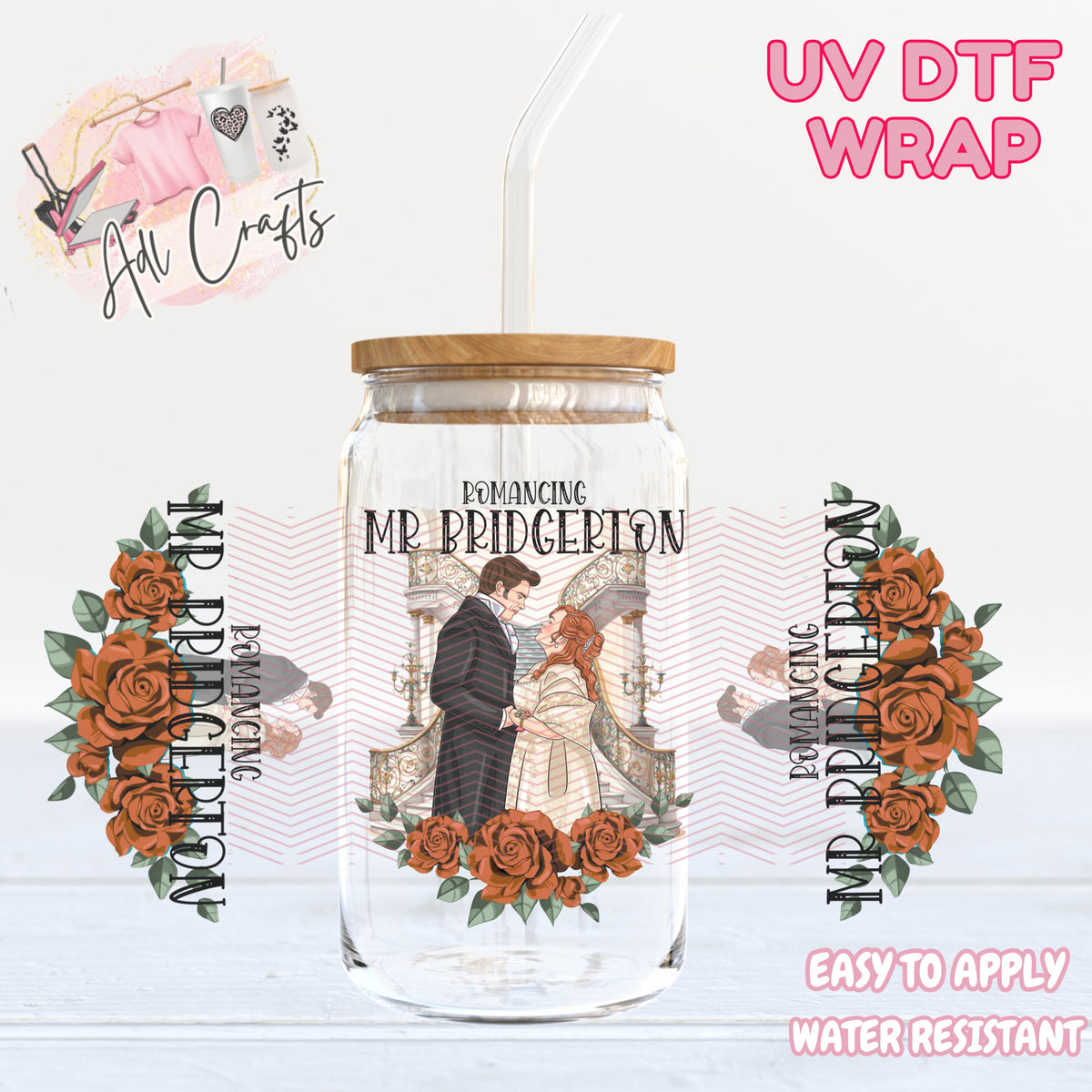 Romancing Mr bridgerton UVDTF WRAPS