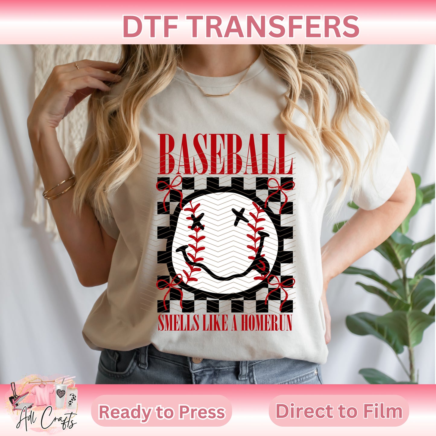 Smells like Home Run SPORTS DTF TRANSFERS