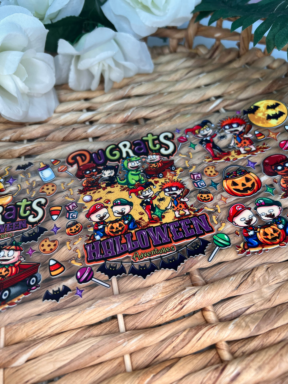 Dugrats Halloween Cup wrap