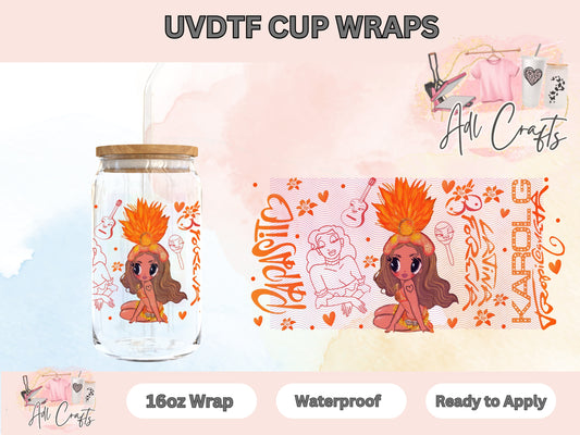 Karol G Tropicoqueta Papasito UVDTF WRAPS