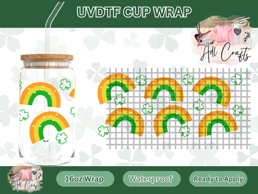 rainbow  St. Patrick’s UVDTF WRAPS