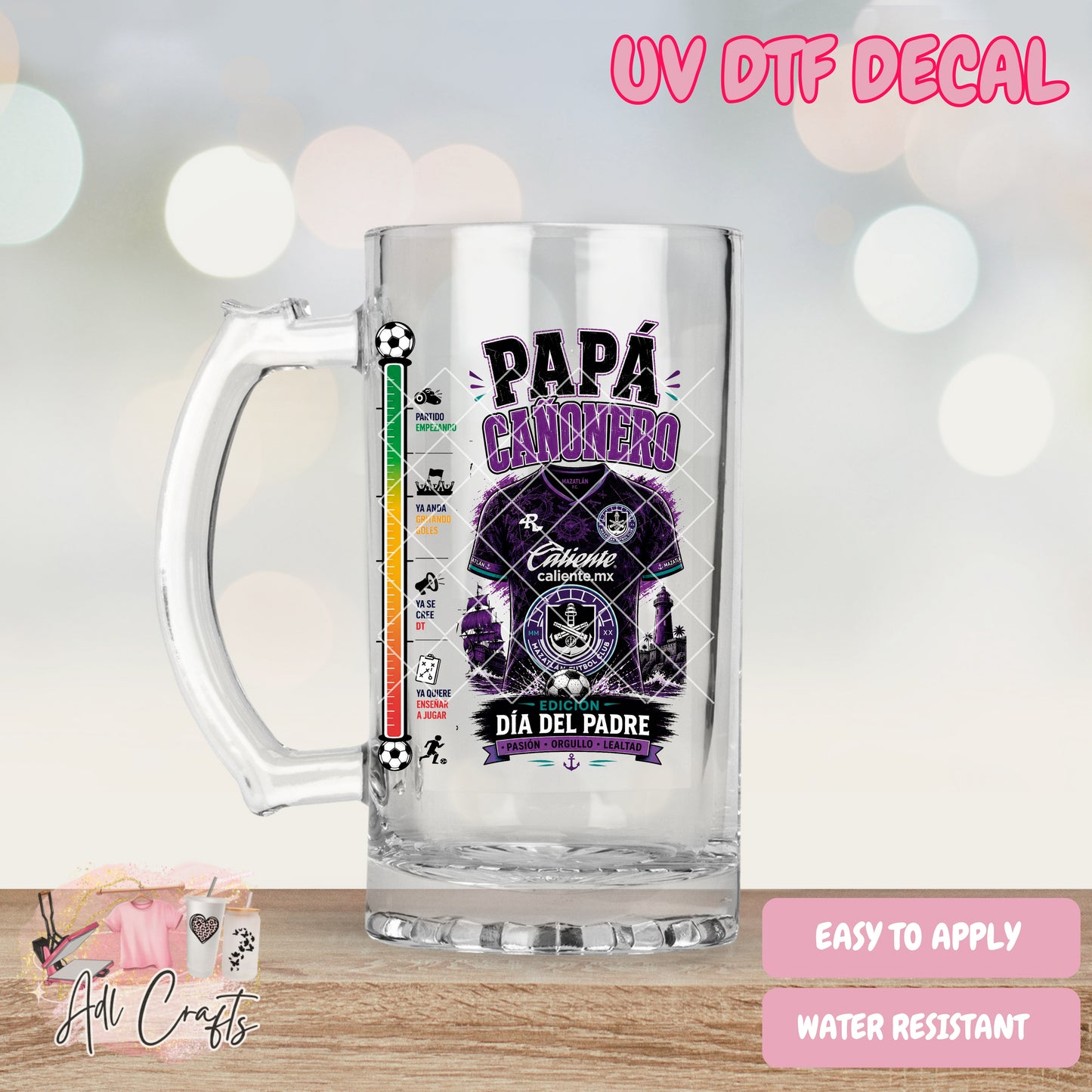 Papa Canonero Father's Day Uv Dtf Decal