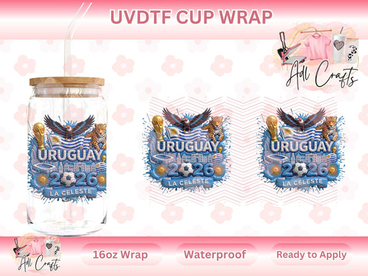Uruguay Mundial World Cup UVDTF WRAPS