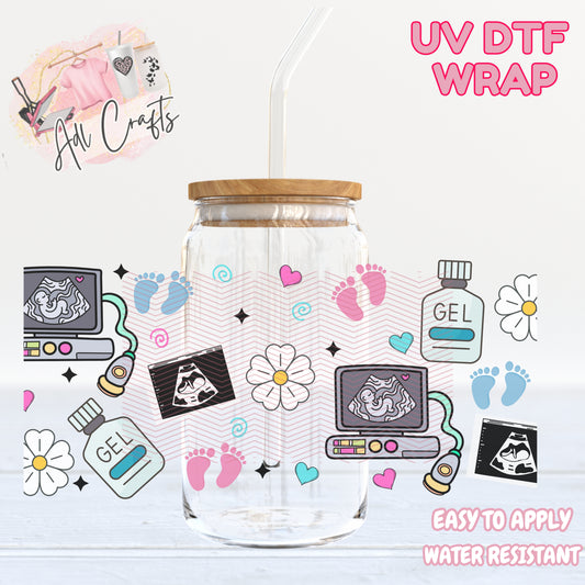 obstetrician girly  UVDTF WRAPS Medic