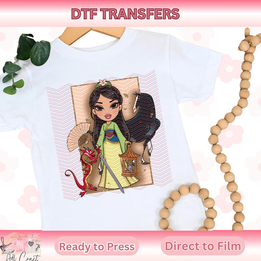 Mulan DTF Transfers