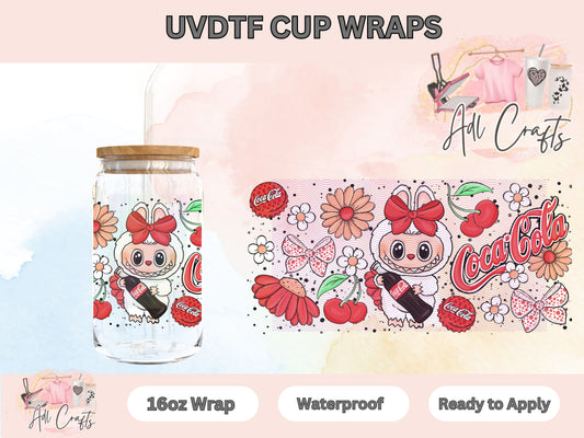 Flower bubu soda Drinks UVDTF WRAPS