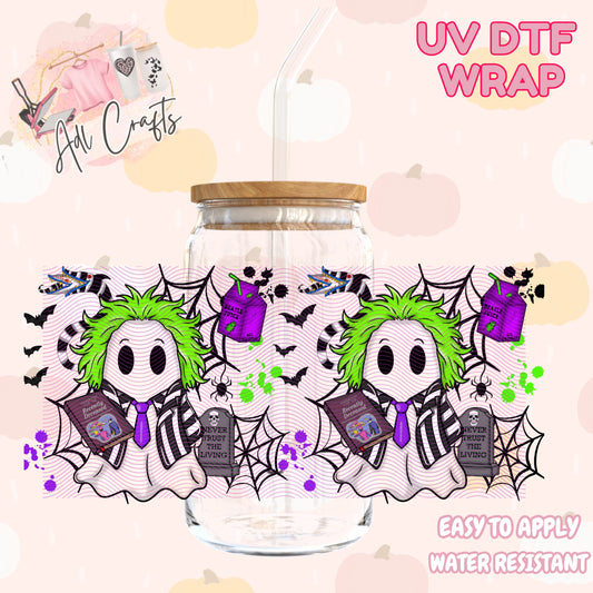 Kill evil ghost Halloween Cup wrap
