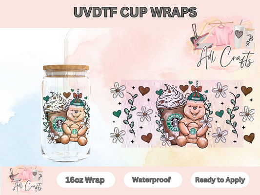 Poohrista Coffee UVDTF WRAPS