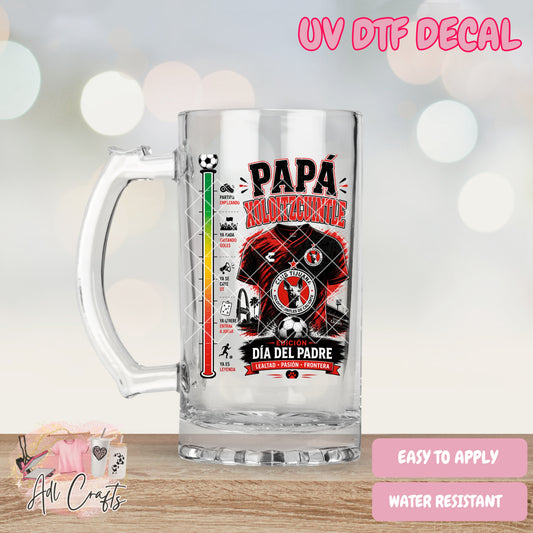 Papa club Tijuana Father's Day Uv Dtf Decal