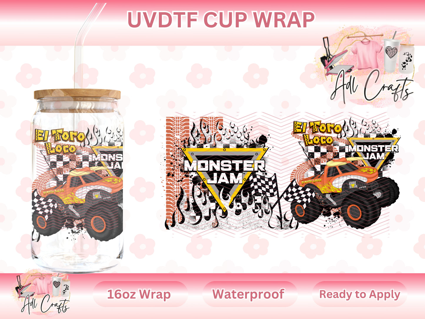 El toro UVDTF WRAPS