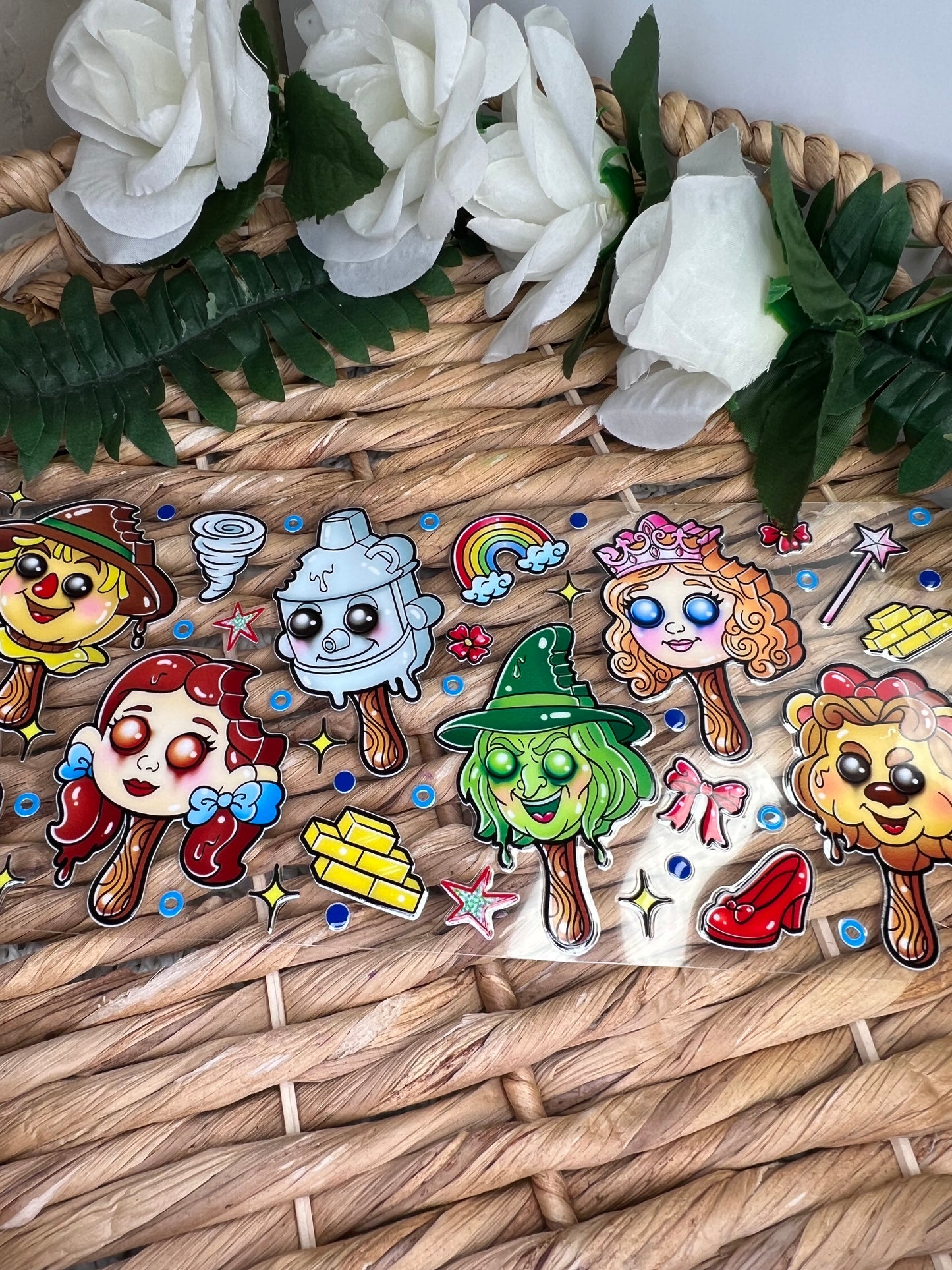Princess Popsticle Summer UVDTF WRAPS