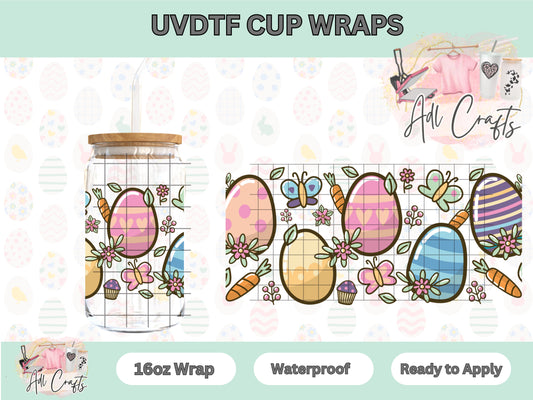 Eggs Easter UVDTF Cup Wrap