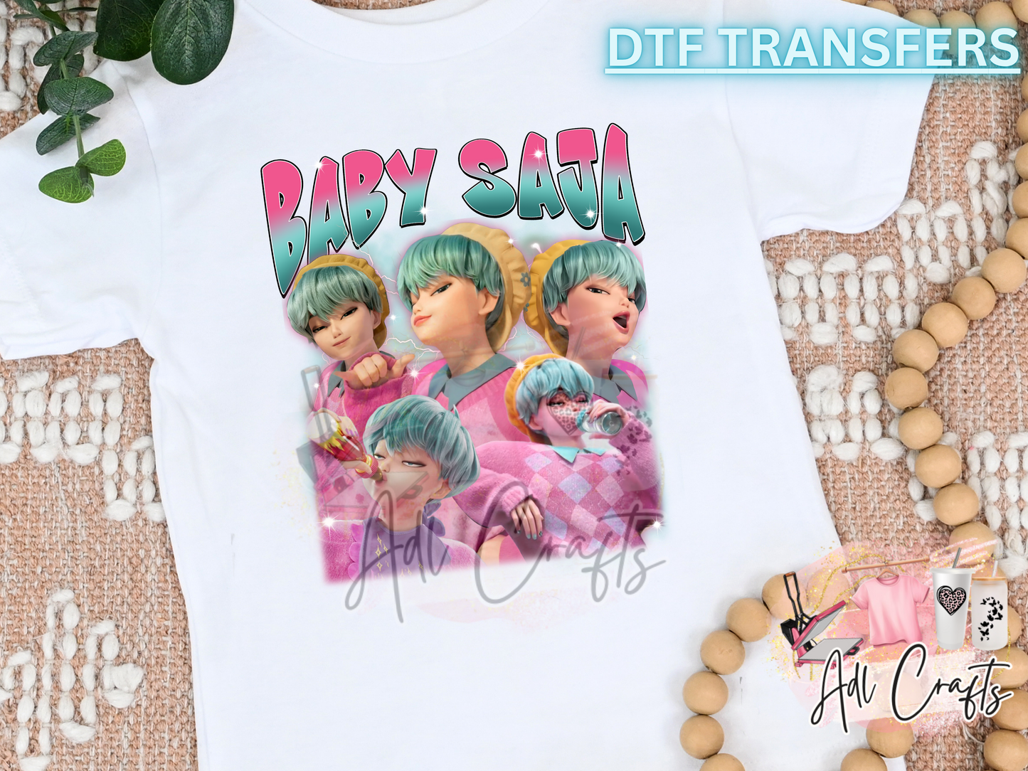 K-pop Baby Saja DTF Transfer