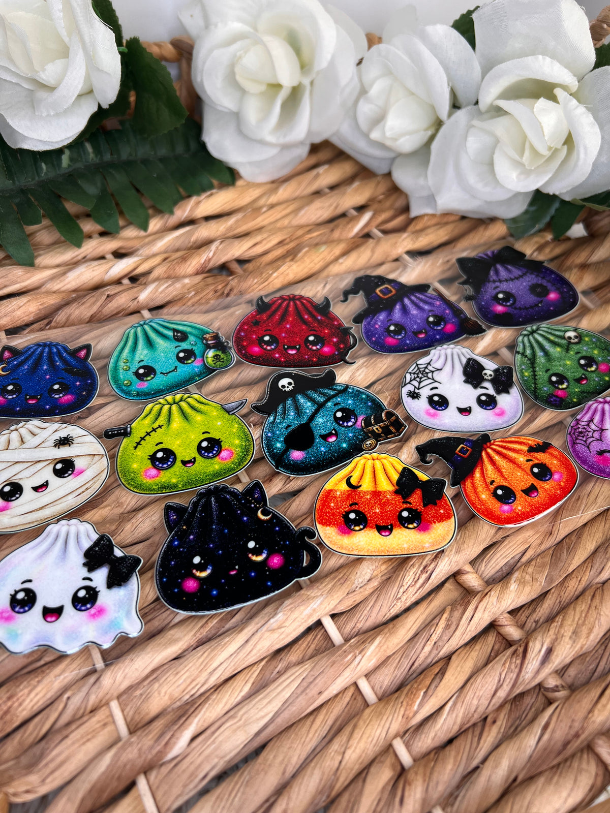 Dumpling Halloween Cup wrap