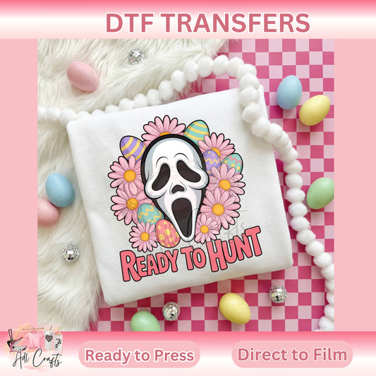 Ready to hunt Easter DTF Transfer