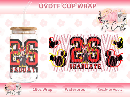Magical Girl Mouse Graduation 2026 UVDTF WRAPS
