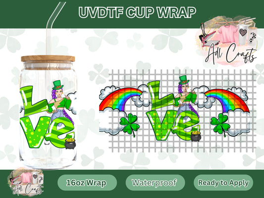 Rumi Love demon hunter girls  St. Patrick’s UVDTF WRAPS