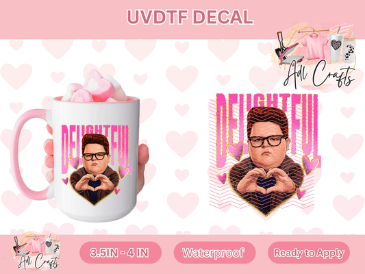 Delightful Strangers Uv Dtf Decal