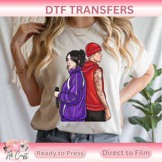 Justin Eilish DTF Transfer