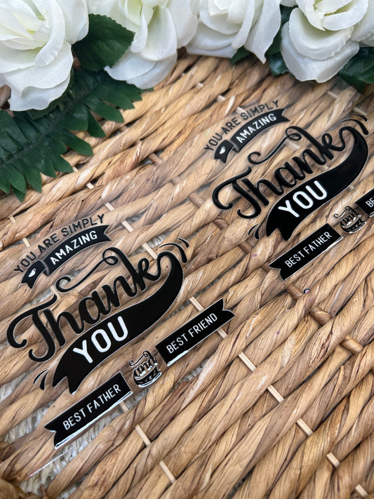 You are amazing DAD UVDTF WRAPS
