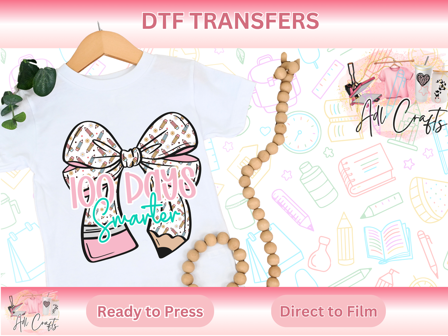 Coquette Bow 100 Smarter DTF Transfer