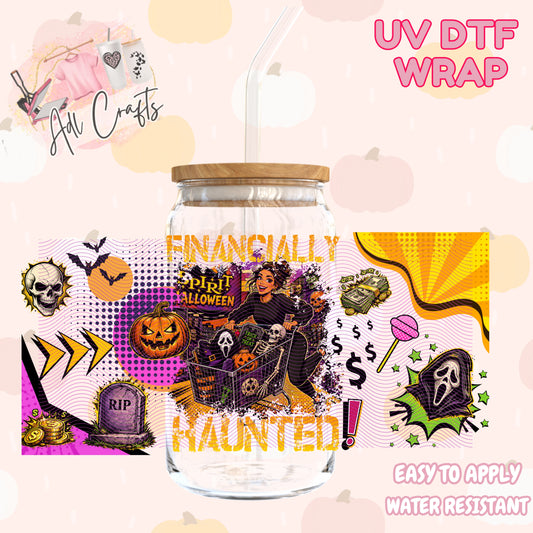 Spooky shopping time Halloween Cup wrap