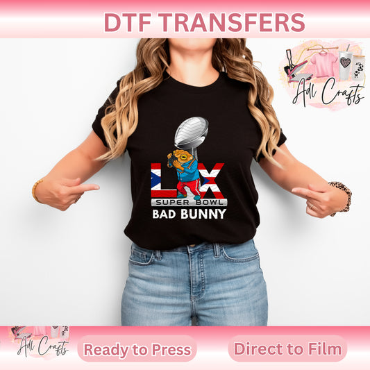 DTF Transfers Concho Bowl