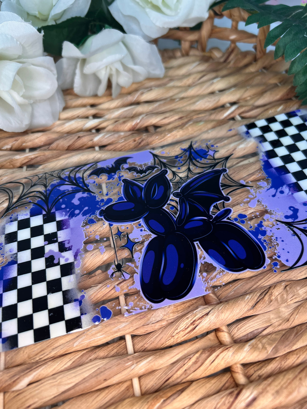 Dog ballon Halloween Cup wrap