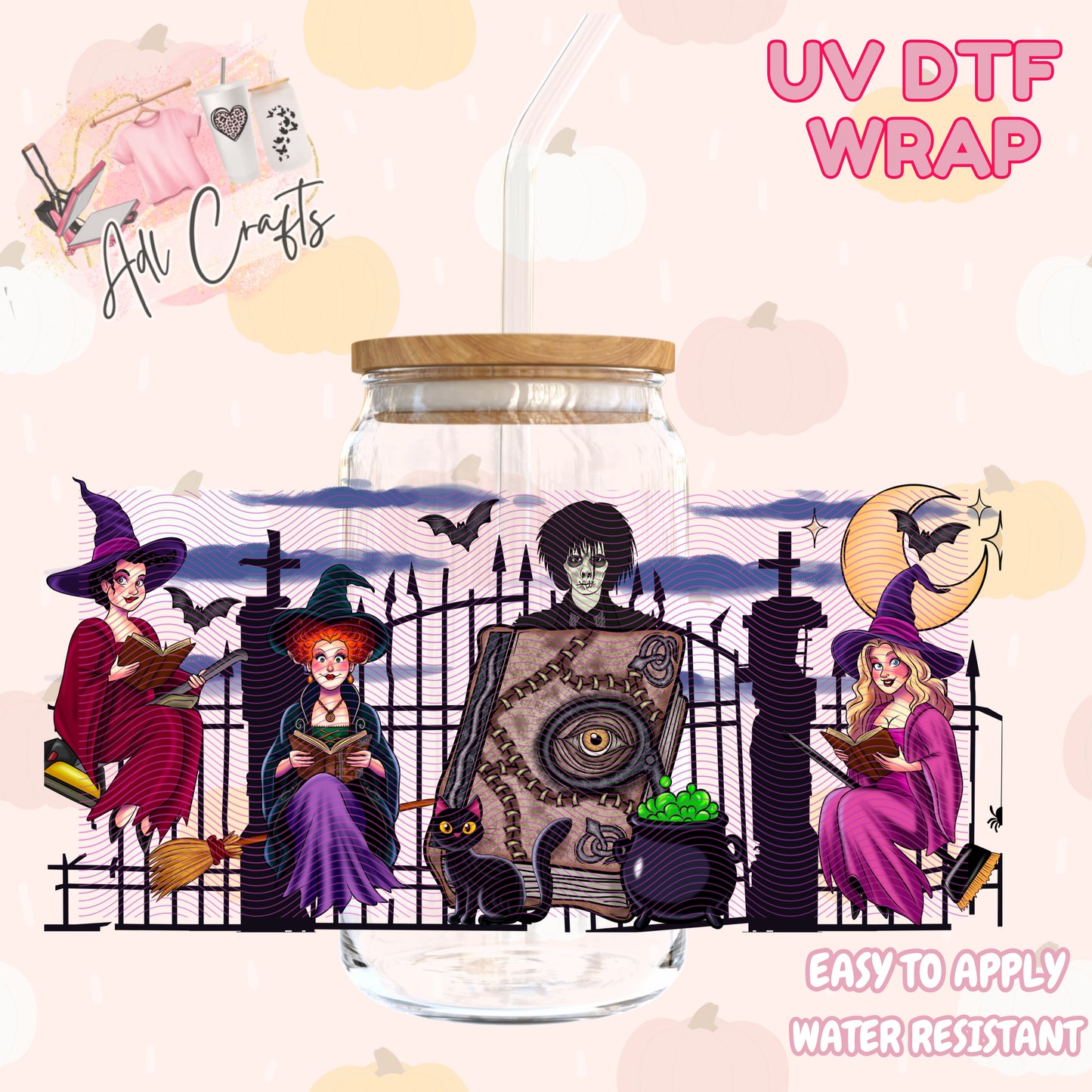 Evil step family Halloween Cup wrap