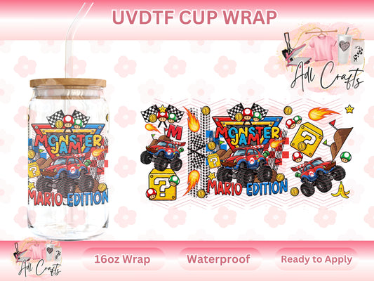 Monster Mario UVDTF WRAPS