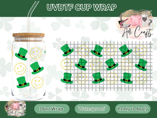 Hats lucky rainbow  St. Patrick’s UVDTF WRAPS