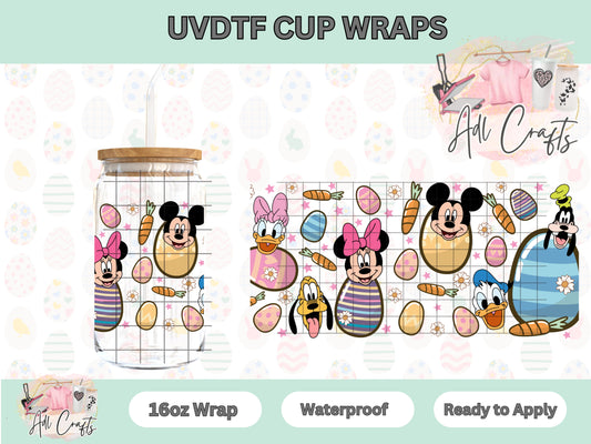 Magical Friends Easter UVDTF Cup Wrap