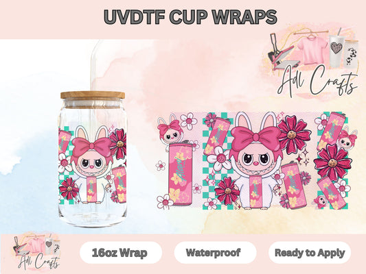Bubu Pink energy drink UVDTF WRAPS