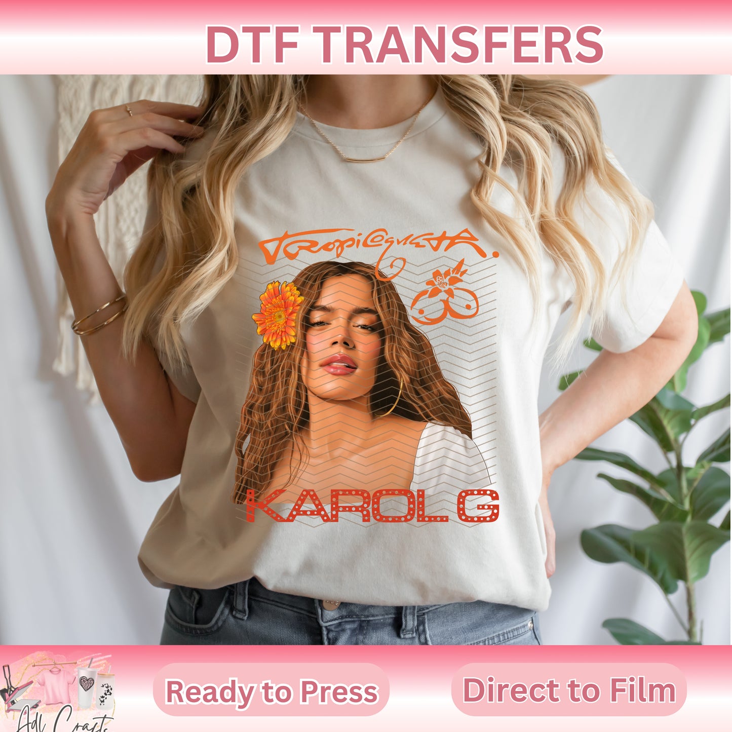 Tropicoqueta DTF Transfer