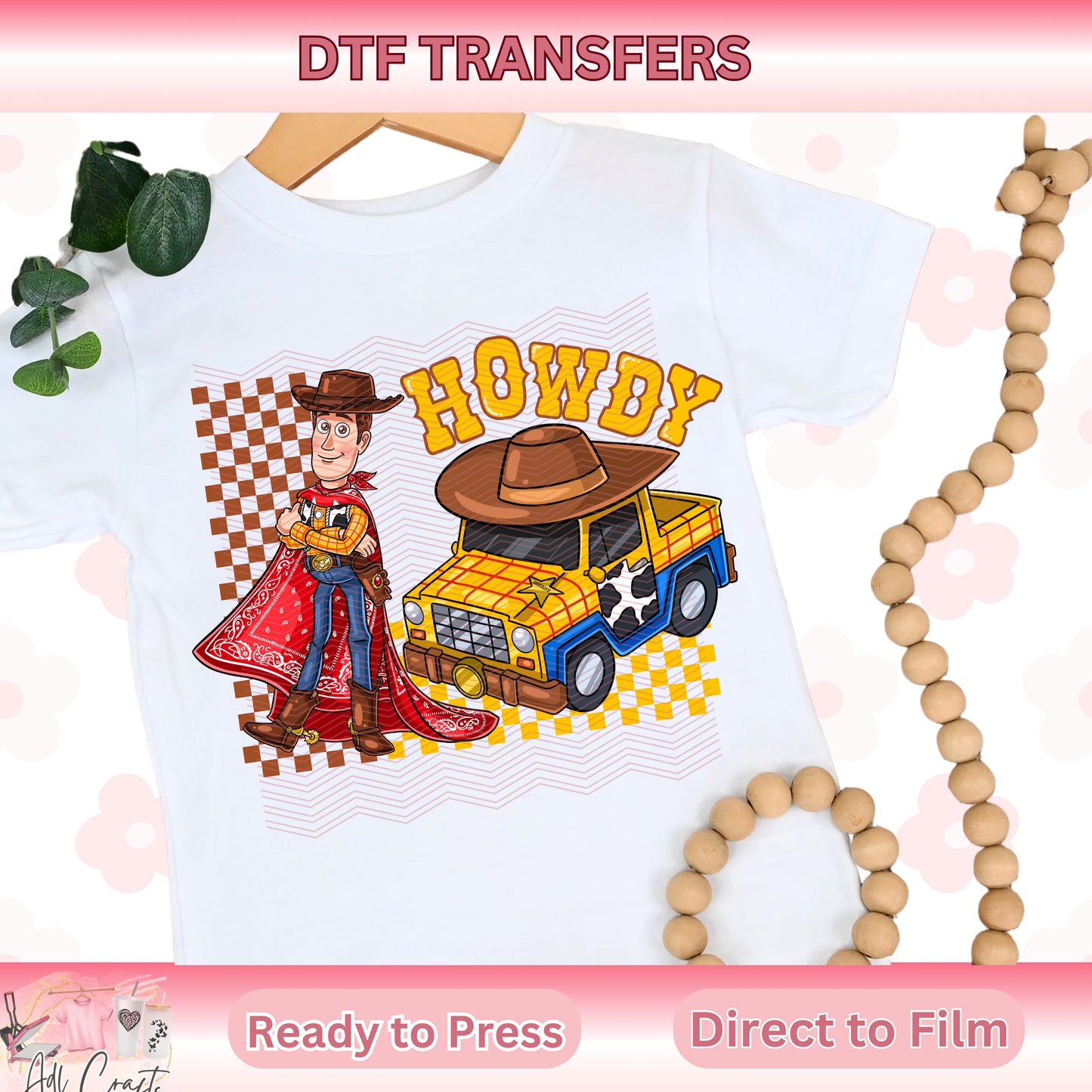 Howdy Kids DTF Transfer