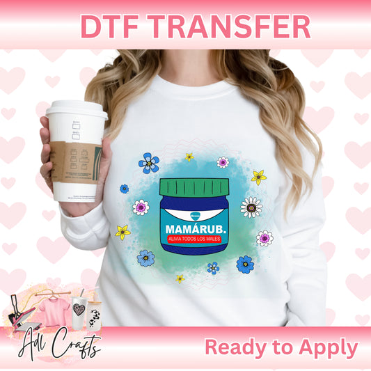 Mama rub Mom DTF Transfer