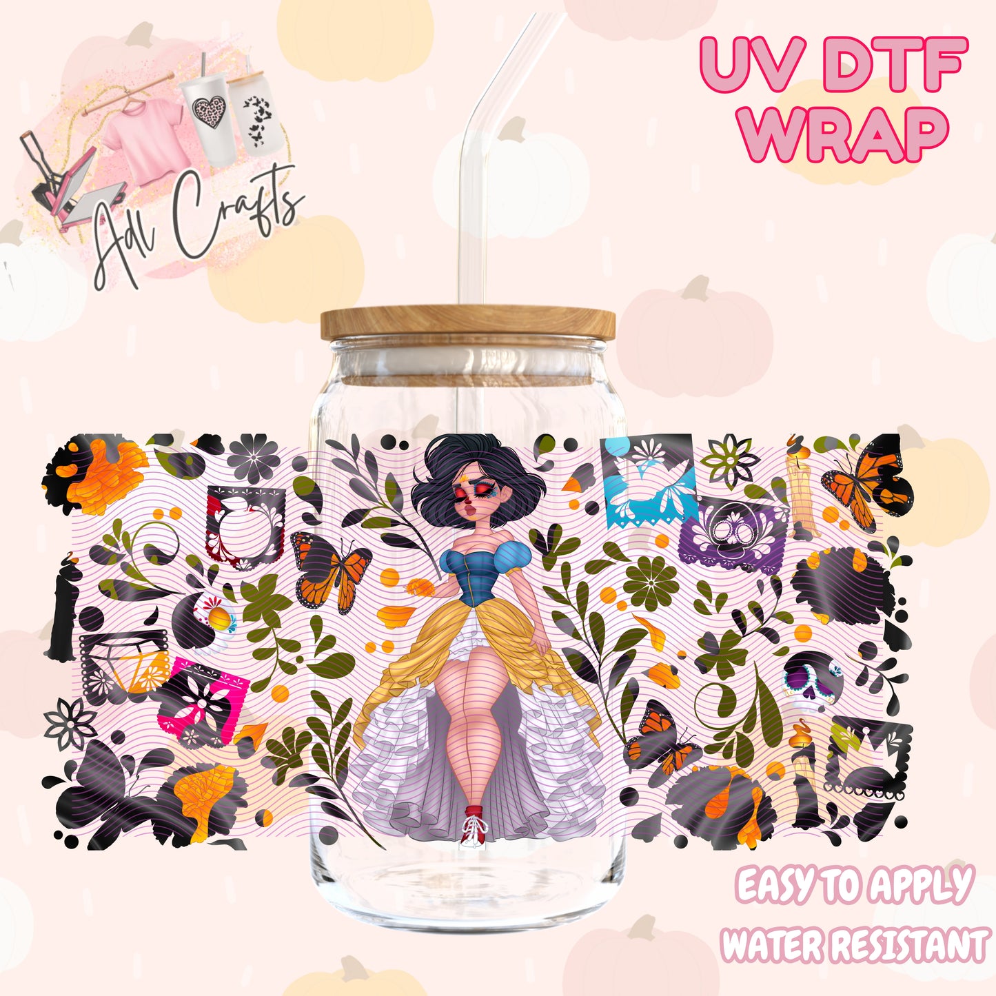 Snow white Karina   Halloween Cup wrap